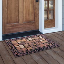 Prudence Flocked Doormat